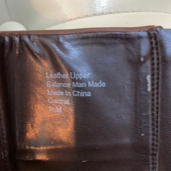 Genuine leather brown boots, Macys Alfani suede and stud detail - Picture 8 of 15